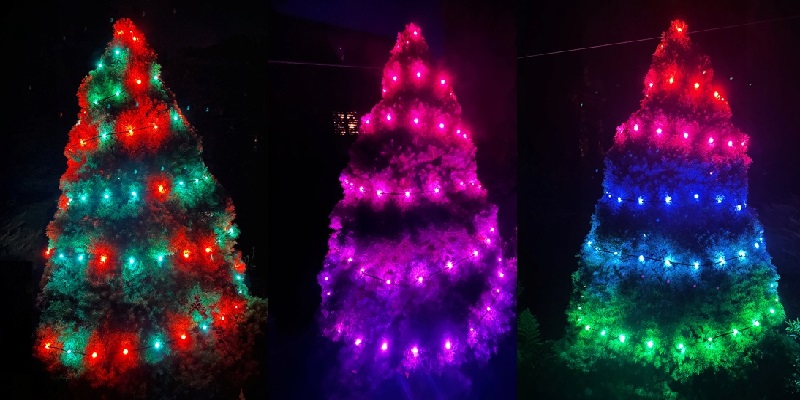 Choinki Smart z aplikacją - przyszłość dekoracji świątecznych